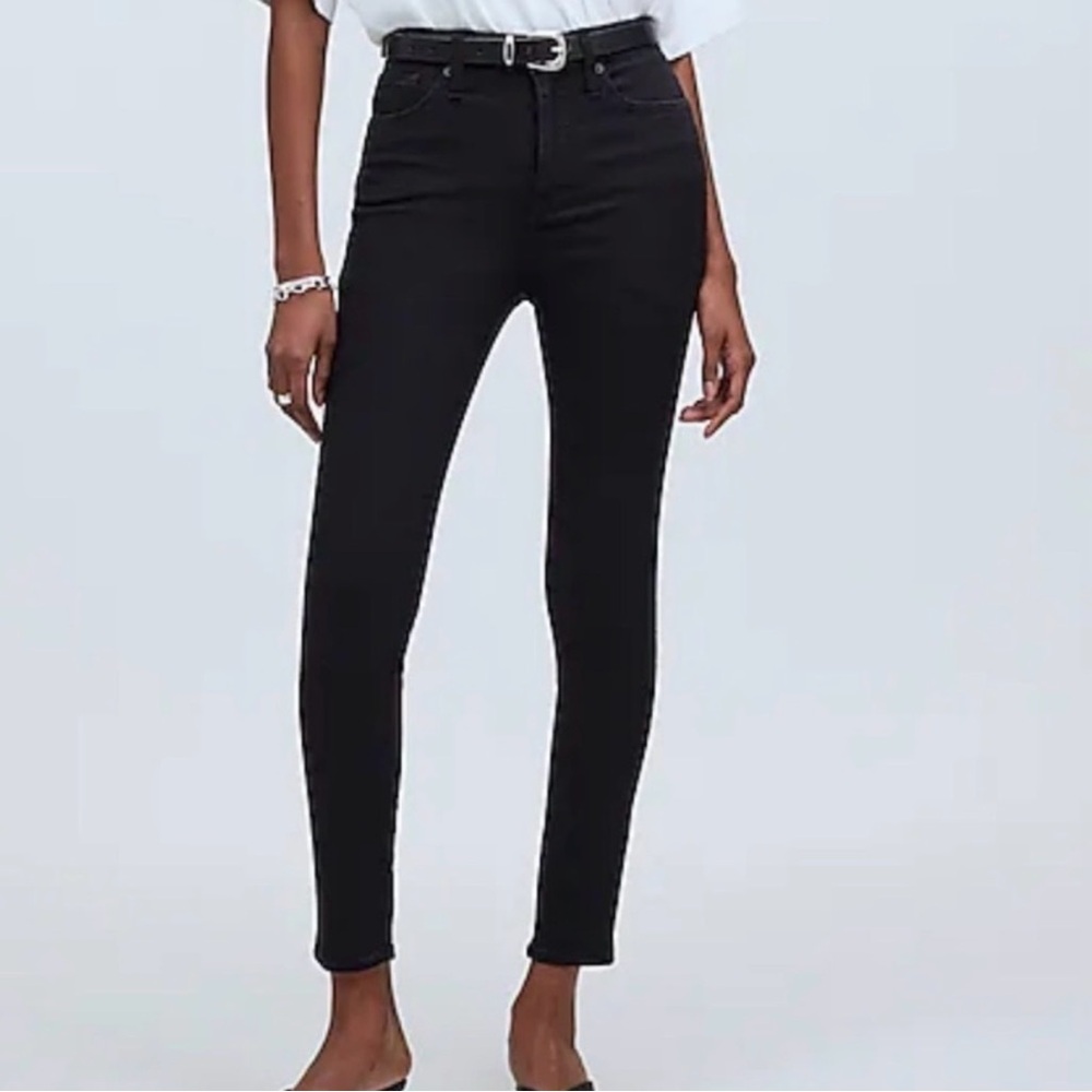 Madewell Black High-Rise Skinny Jeans NWT 24 P